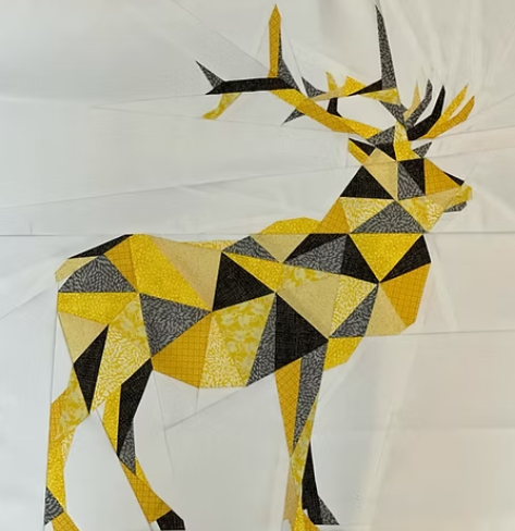 Geometric Elk Art Designs1
