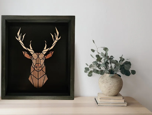 Geometric Elk Art Designs3