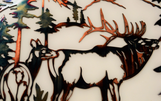 Integrating Elk Art into Interior Design