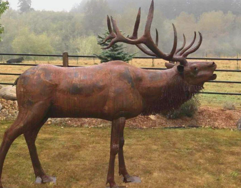 Materials Used in Elk Sculpture Art