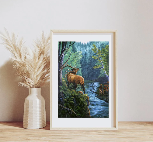 Techniques in Sustainable Elk Art