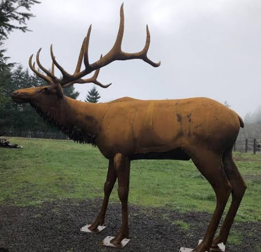 The Artistic Techniques Behind Life-Size Elk Sculptures