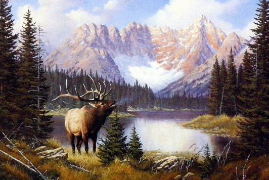 The Beauty of Elk in Art