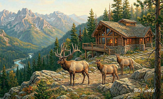 The Charm of Elk Art