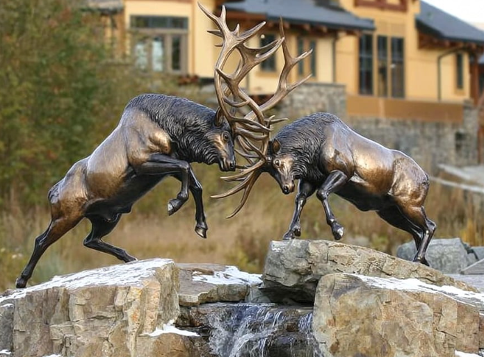 The Craftsmanship Behind Bronze Elk Sculptures