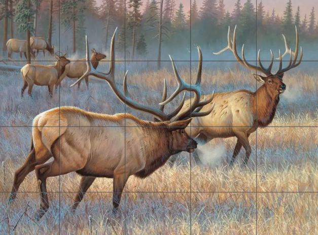 The Healing Power of Nature in Elk Art
