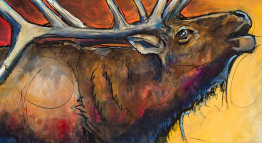 Elk Art and Emotional Expression