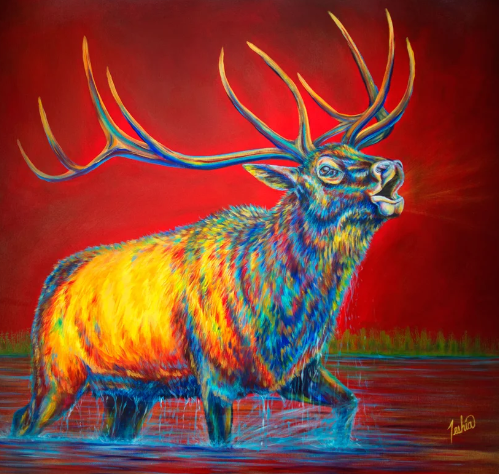 Elk Art and Emotional Expression2