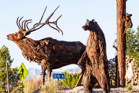 Elk Art for Outdoor Installations
