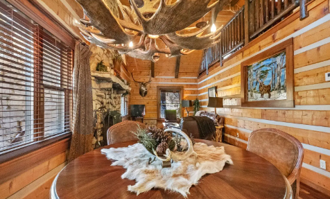 Elk Art in Luxury Lodges
